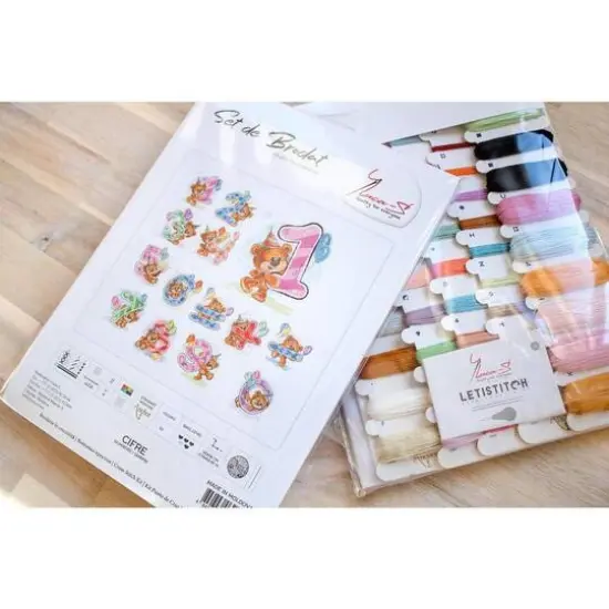 Luca-s Numbers Counted Cross Stitch Kit {4}