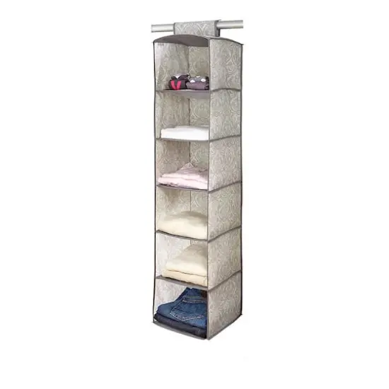 Laura Ashley Almeida 6-Shelf Closet Organizer {1}