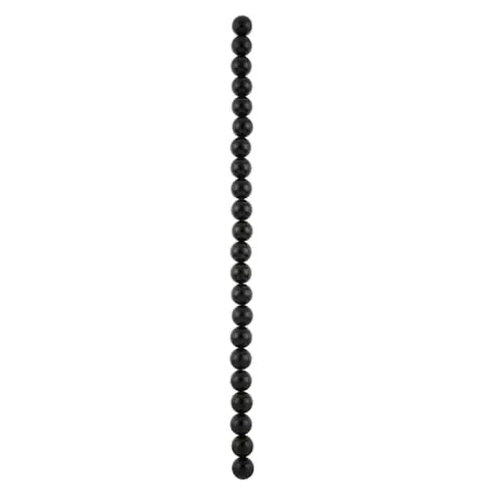 Black Jasper Round Beads, 12mm by Bead Landing&trade; {4}