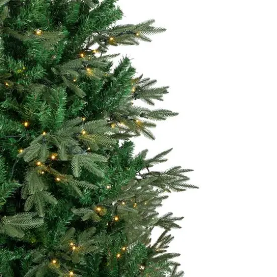 6.5ft. Pre-Lit Hudson Fir Full Artificial Christmas Tree, Warm White LED Lights {4}