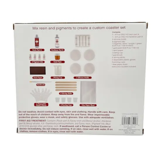 Resin Coasters & Stand Kit by Craft Smart&reg; {10}