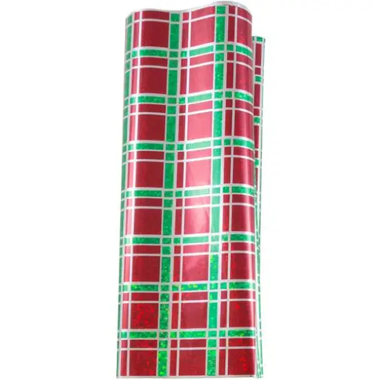 JAM Paper Christmas Plaid Holiday Tissue Paper, 3ct. {1}