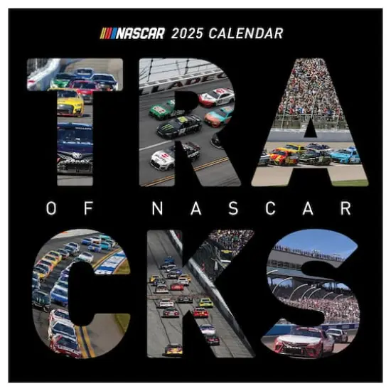 TF Publishing 2025 Nascar Tracks Wall Calendar {1}