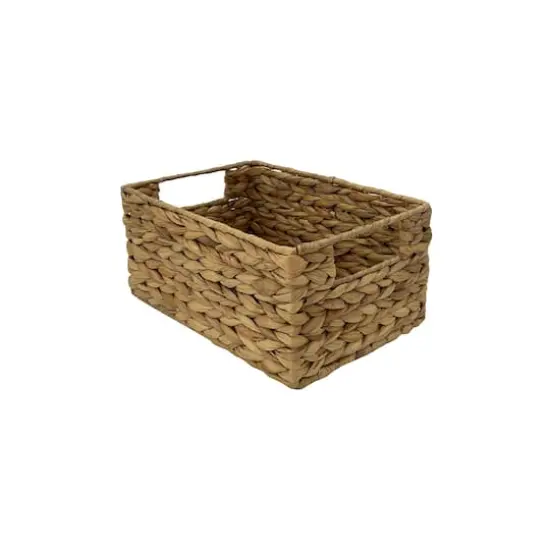Small Natural Rectangle Basket by Ashland&reg; {3}