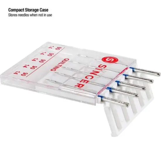 SINGER&reg; Titanium & Standard Quilting Sewing Machine Needles, 45ct. {7}