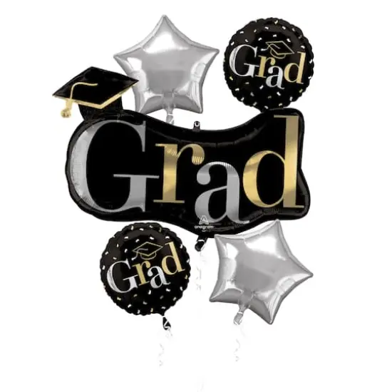 Class Dismissed Foil Balloon Bouquet {1}