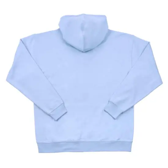 Unisex Adult Full Zip Hooded Sweatshirt by Make Market&reg; Light Blue {3}