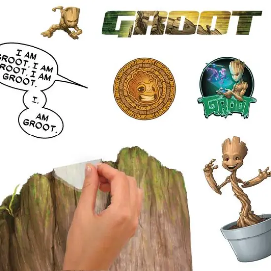 RoomMates Groot Peel & Stick Giant Wall Decal Set {6}