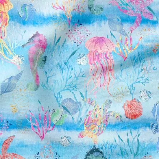 Fabric Editions Sea Critters Cotton Fabric {5}