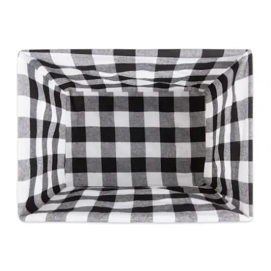 DII&reg; Black & White Checkered Chicken Wire Basket Set {5}