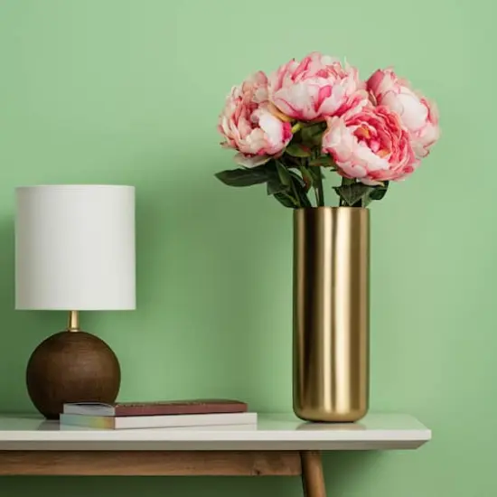 Artificial Pink Peony Bunch {10}