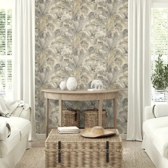 Tommy Bahama Nassau Peel & Stick Wallpaper Coconut {3}