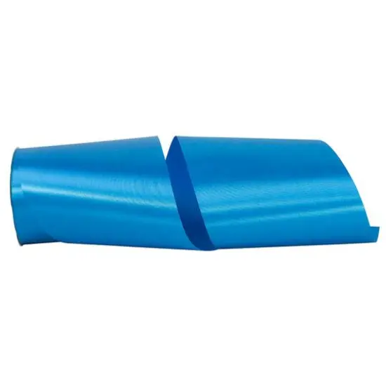 JAM Paper 6" x 50yd. Single Face Satin Allure Ribbon Deep Teal {1}