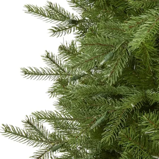 7ft. Pre-Lit Vienna Fir Artificial Christmas Tree, Warm White Lights {5}