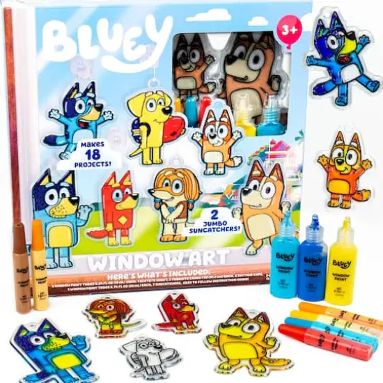 Bluey Window Art Kit {6}