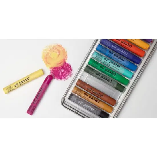 Winsor & Newton&trade; Introduction to Fine Art 15 Color Oil Pastel Set {9}