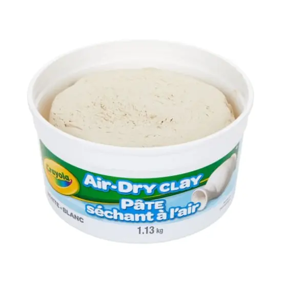 Crayola Air Dry White Clay, 2.5lb. {4}