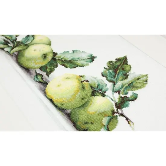 Luca-s Still Life With Apples Counted Cross Stitch Kit {3}