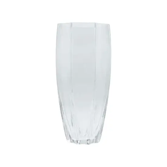 11.5" Clear Fluted-Edge Glass Vase by Ashland&reg; {3}