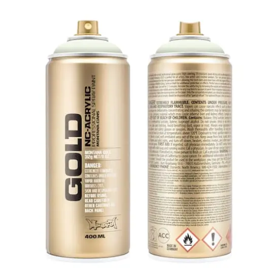 Montana&trade; Gold Acrylic Professional Spray Paint G6100 Liberty {1}