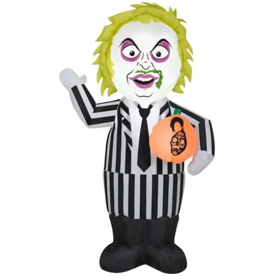 3.5ft. Airblown&reg; Inflatable Stylized Beetlejuice {1}