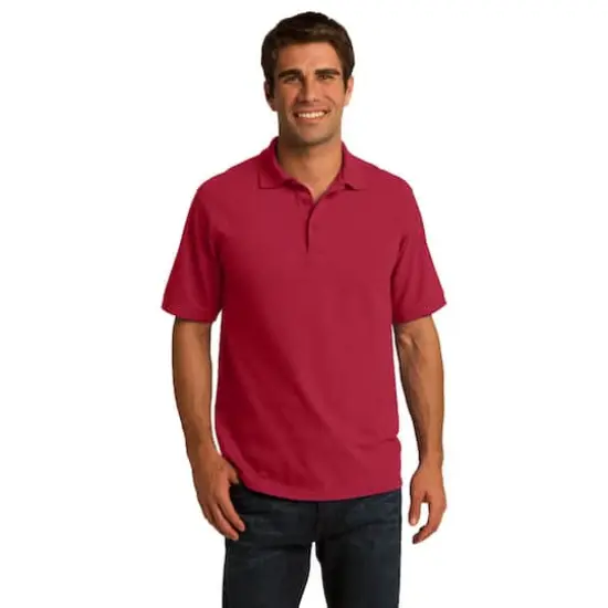 Port & Company&reg; Core Blend Pique Adult Polo Red {4}