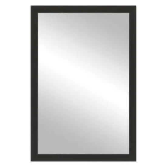 Timeless Frames® Port Espresso & Silver 24" x 37" Framed Mirror {1}