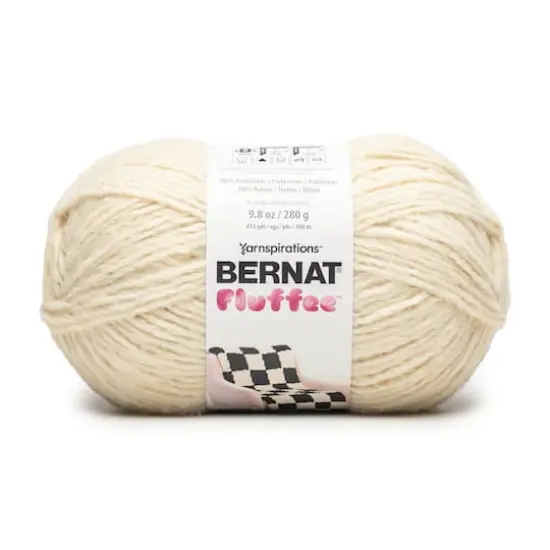 Bernat&reg; Fluffee&trade; Yarn Cream {1}