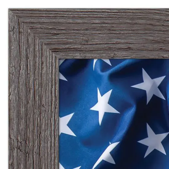 Bold Bright Brave Western Framed Print Gray {5}