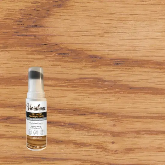 Varathane&reg; 2-in-1 Applicator & Wood Stain, 4oz. Golden Oak {4}