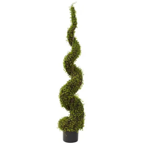 4ft. Potted Spiral Tree {1}
