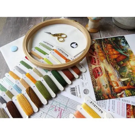 Letistitch Blue Ii Counted Cross Stitch Kit {8}