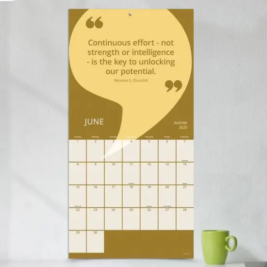 TF Publishing 2025 Inspire Wall Calendar {4}