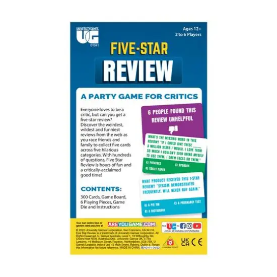 Five-Star Review - A Party Game for Critics {4}
