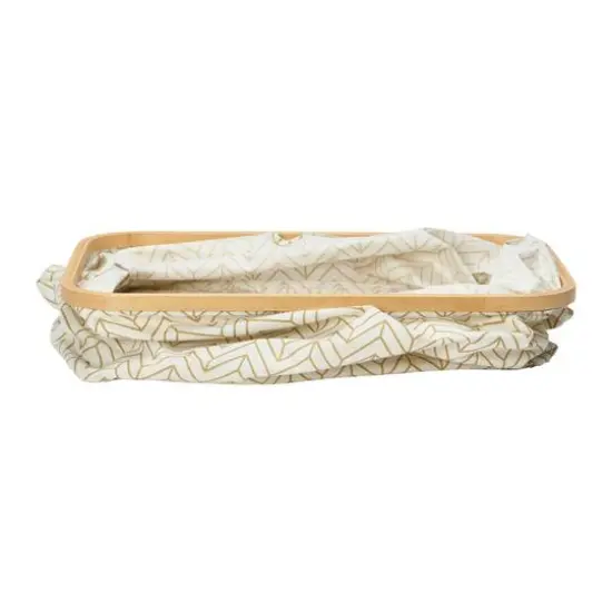 Household Essentials Krush Bamboo Rimmed Basket Brown {8}