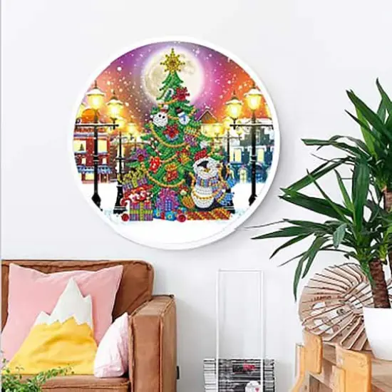 Sparkly Selections Christmas Tree Diamond Painting Wall Decoration Kit {1}