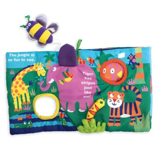 Manhattan Toy&reg; Buzzing Through Soft Activity Book {5}
