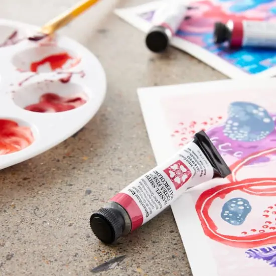 Daniel Smith Extra Fine&trade; Watercolor, 5mL Quinacridone Rose {4}