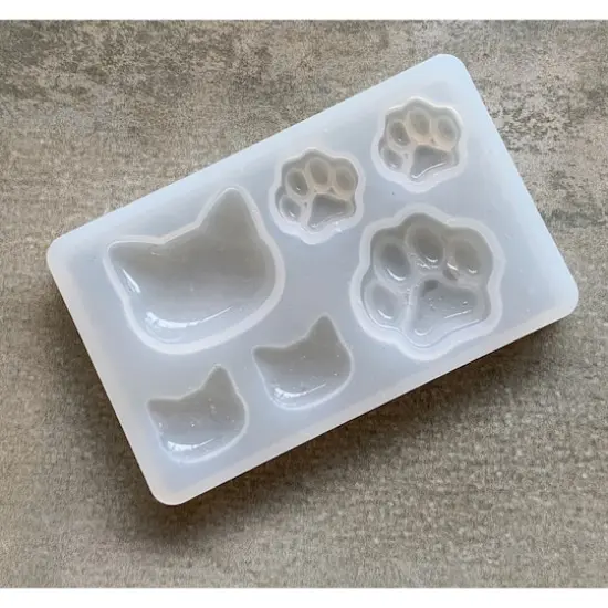 Resin Craft Dog Cat Silicone Mold {3}