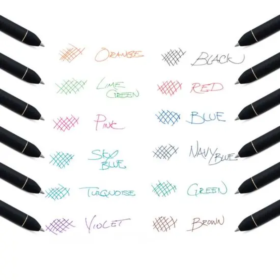 Pentel&reg; EnerGel 0.7mm Assorted Colors Kuro Liquid Gel Pen Set {6}