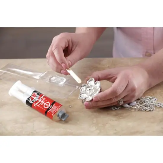 J-B Weld&reg; Clear-Weld&trade; Quick Setting Epoxy Syringe, 25mL {6}