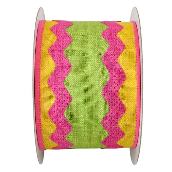 Reliant 2.5" x 10yd. Wired Spring Ricrac Ribbon {1}