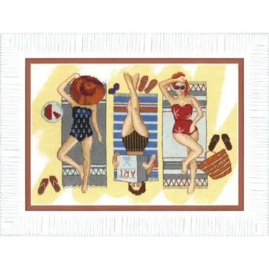 Crystal Art Counted Cross Stitch Kit Rest At The Sea {1}