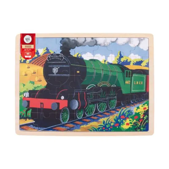 Flying Scotsman Wooden 35 Piece Tray Puzzle {1}
