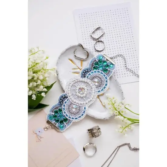 Abris Art Arabesque Bracelet Bead Embroidery Decoration Kit {1}