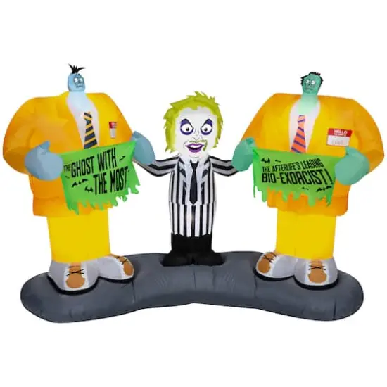 5ft. Airblown&reg; Inflatable Halloween Beetlejuice Scene {1}