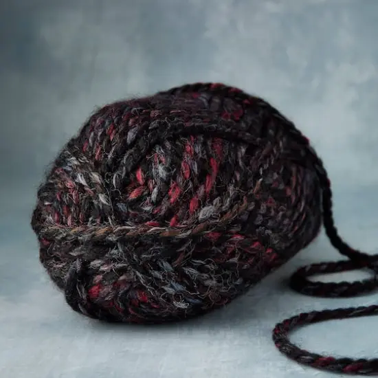 Lion Brand&reg; Wool-Ease&reg; Thick & Quick&reg; Prints, Stripes & Metallics Yarn Blackstone {3}