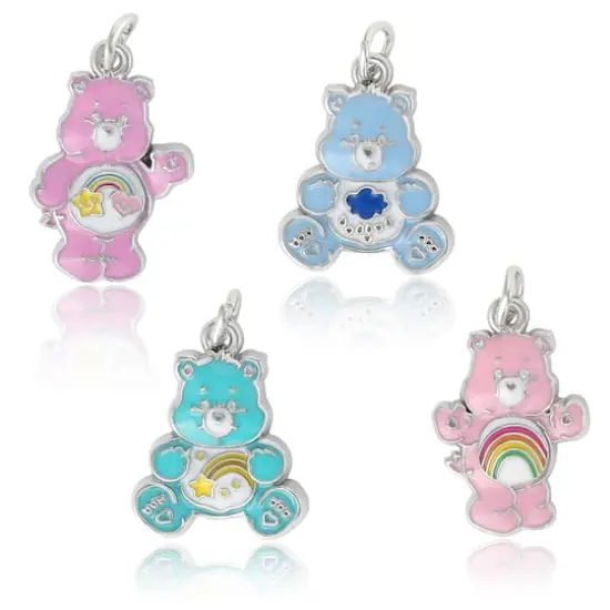 Care Bears&reg; 4-Piece Enamel Charms Set {1}
