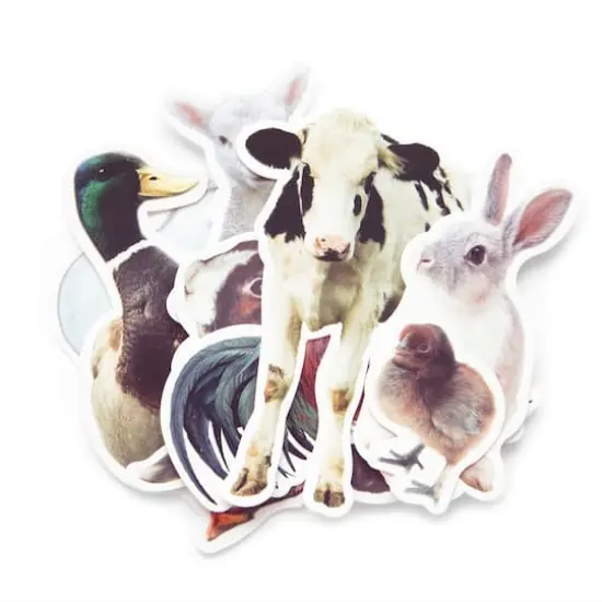 Barnyard Animals Die Cut Stickers by Recollections&trade; {3}