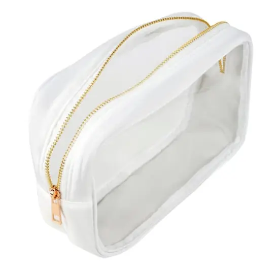 Clear PVC Pouch by Make Market&reg; White {3}